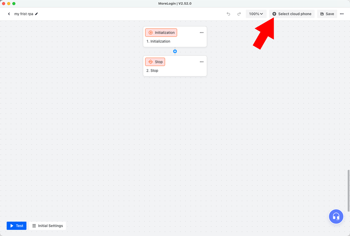 Select Cloud Phone